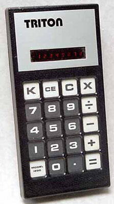 Triton 1200 calculator